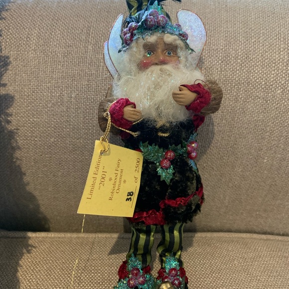 2001 LIMITED EDITION ROBINHOOD FAIRY ORNAMENT - Picture 3 of 9